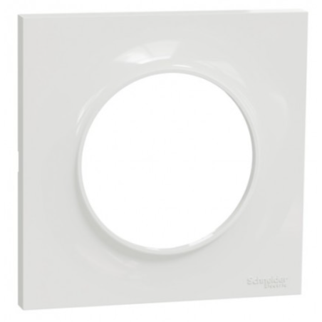 PLAQUE SIMPLE ODACE STYLE BLANC