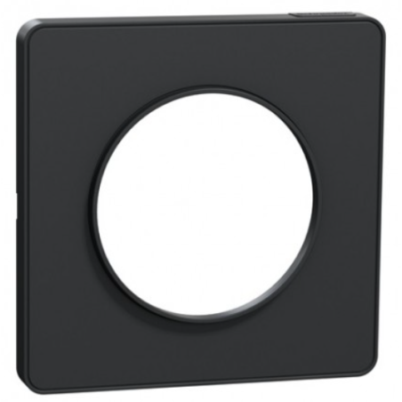 PLAQUE SIMPLE ODACE TOUCH ANTHRACITE